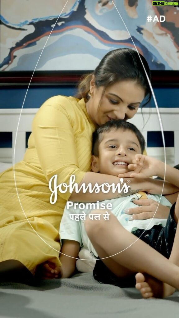 Nishita Goswami Instagram - From the very moment Ri came into my life, I made a promise to give him all the love and care he deserves. When it came to choosing the best for my little one, the decisions weren’t always easy. But when it came to choosing products for his delicate skin, Johnson’s baby is what I chose confidently ! Amidst all the recommendations, I did my own research and found that Johnson’s Baby is the best choice to help protect Ri from Day 1 with their baby-safe ingredients. I use the Top to Toe wash and No more tears Shampoo on my little one and I’m sure he loves it too. Now, bath time is full of fun and love! Get your hands on @johnsonsbabyindia products now and create unforgettable moments with your little one!🛁 #johnsonsbaby #johnsons #PromisePehlePalSe #ProtectfromDay1 #OnlyBabySafeIngredients #Johnsonspromise #wearemadify #ad