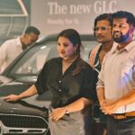 Nishita Goswami Instagram - The grand launch of New Mercedes GLC at Axom Motors with @sanjive_narain @jatinbora01 @mr.jivvi and @shyamkanumahanta . My best wishes to the entire team of mercedes @mercedesbenz.axommotors family My special love to @akshata.narain ( my darling ) . . .. #mercedes #nishitagoswami #jatinbora #assam