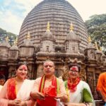 Nishita Goswami Instagram - Ma kamakhya with Ma ❤️❤️❤️❤️ 🙏🙏🙏🙏
