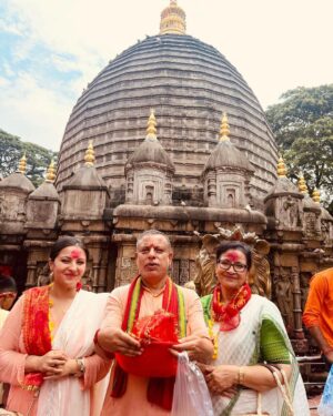 Nishita Goswami Instagram - Ma kamakhya with Ma ❤️❤️❤️❤️

🙏🙏🙏🙏