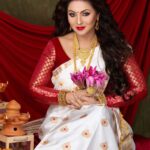 Nishita Goswami Instagram - Festive look... Shot for Nandini magazine """""""""""""""""""""""""""""""""""""""""""""""""" The Godess beauty @nishitagoswami01 Makeup, hair & Costume by @parna_dey_official Photographed by @kamaldeyphotography #durga #durgamaa #durgapuja #godess #beauty #fashionphotographer #fashionphotography #kamaldeyphotography #nandinimagazine Guwahati, Assam