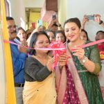 Nishita Goswami Instagram - Grand Inauguration of Antara Family Salon at Beltola,opp Bazaar India (Beltola Tiniali!). My best wishes to the entire team of Antara Family Salon🥰 . . . . #inauguration #salon #guwahati #grandopening