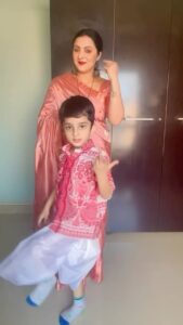 Nishita Goswami Instagram - Time to dance.. 🕺🏻💃🕺🏻💃🕺🏻💃 Best Partner in the world .. Dancing at Papa’s movie song #dance #fun #love