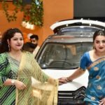 Nishita Goswami Instagram - Grand launch of 2023 Citroen C3 Aircross at Ciroen Showroom, Beltola Highway. My best wishes to the entire team. A car that every family should have. . . . . . #FutureOfDriving #UnveilingInnovation #NewCarVibes #RideInStyle #RevolutionOnWheels #CarLaunch #SleekDesigns #AutomotiveExcellence #DrivingIntoTheFuture #LuxuryOnWheels #InnovationInMotion #NewCarFeeling #IgniteYourJourney #CarEnthusiast #roadshowcase