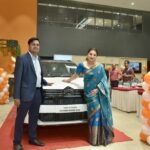 Nishita Goswami Instagram - Grand launch of 2023 Citroen C3 Aircross at Ciroen Showroom, Beltola Highway. My best wishes to the entire team. A car that every family should have. . . . . . #FutureOfDriving #UnveilingInnovation #NewCarVibes #RideInStyle #RevolutionOnWheels #CarLaunch #SleekDesigns #AutomotiveExcellence #DrivingIntoTheFuture #LuxuryOnWheels #InnovationInMotion #NewCarFeeling #IgniteYourJourney #CarEnthusiast #roadshowcase