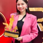 Nitanshi Goel Instagram - ‘Best Youngest Indian Global Actor Of The Year’ ⭐️💕 Such a generous honor, Thankyou #RealImperialAwards✨ To all my Nitanshians- like it is for every accolade, this is first yours, and then mine♥️ Hope to keep surprising you all🤞🏻 #NitanshiGoel #nitanshians #nitz #NG #YoungestGlobalActor #YoungestGlobalActorOfTheYear #Awards #RealImperialAwards2023 #ria2023 #realimperialawards #tia2023 #tamasiconicawards #terejaisa Green Village Resort Malad