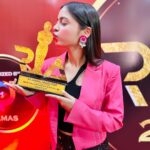 Nitanshi Goel Instagram - ‘Best Youngest Indian Global Actor Of The Year’ ⭐️💕 Such a generous honor, Thankyou #RealImperialAwards✨ To all my Nitanshians- like it is for every accolade, this is first yours, and then mine♥️ Hope to keep surprising you all🤞🏻 #NitanshiGoel #nitanshians #nitz #NG #YoungestGlobalActor #YoungestGlobalActorOfTheYear #Awards #RealImperialAwards2023 #ria2023 #realimperialawards #tia2023 #tamasiconicawards #terejaisa Green Village Resort Malad