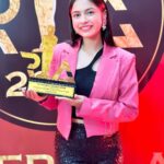 Nitanshi Goel Instagram - ‘Best Youngest Indian Global Actor Of The Year’ ⭐️💕 Such a generous honor, Thankyou #RealImperialAwards✨ To all my Nitanshians- like it is for every accolade, this is first yours, and then mine♥️ Hope to keep surprising you all🤞🏻 #NitanshiGoel #nitanshians #nitz #NG #YoungestGlobalActor #YoungestGlobalActorOfTheYear #Awards #RealImperialAwards2023 #ria2023 #realimperialawards #tia2023 #tamasiconicawards #terejaisa Green Village Resort Malad