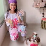 Nitanshi Goel Instagram - How was your Holi? 🎨💜 #happyholi #holi2023 #nitanshigoel #nitanshians Holi KA RANG