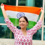 Nitanshi Goel Instagram - Happy Independence Day🇮🇳 Let’s be a Good Citizen and Let India be Proud of Us🧡🤍💚 . #azadikaamritmahotsav #happyindependenceday #🇮🇳 #jaihind #indiaat75 #indialove #vandematram #vandemataram #azaadikaamritmahotsav #nitanshigoel #nitanshians