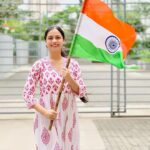 Nitanshi Goel Instagram - Happy Independence Day🇮🇳 Let’s be a Good Citizen and Let India be Proud of Us🧡🤍💚 . #azadikaamritmahotsav #happyindependenceday #🇮🇳 #jaihind #indiaat75 #indialove #vandematram #vandemataram #azaadikaamritmahotsav #nitanshigoel #nitanshians