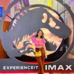 Nitanshi Goel Instagram - Premiere of #JurassicWorldDominion 🎬✨ . #nitanshigoel #nitanshians #screening #jurassicera #endofjurassicera