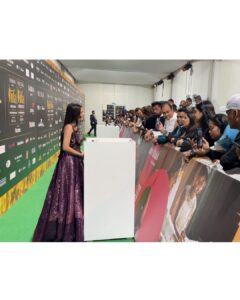 Nitanshi Goel Instagram - My First IIFA 🫶🏻✨
From watching it on TV with my family to experiencing it live, my first IIFA Awards was a magical experience ! And guess this time, I was the youngest Indian celebrity invited at IIFA♥️ The glitz, glamour, green carpet walk, mesmerizing performances, and my Nitanshians have inspired me to add some new things to my bucket list- it's time to chase more dreams!✨✨

Look @the_adhya_designer ✨

#iifa2023 #iifa #iifarocks #Grateful #nitanshigoel #bollywood #iifaawards #IIFAONYAS  #nitanshians #laapataaladies #abudhabilove @iifa @etihadarena.ae @yasisland