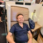 Nitanshi Goel Instagram - "Celebrating my parents' first-ever business class flight with a grateful heart!♥️✨ Last time, I felt a bit sad to see my parents in the economy class while I was in luxury! But that only fueled my desire to work harder and make their dreams come true. They have always worked hard to fulfill mine, and now it's my turn to do the same for them! Here's to many more comfortable journeys together ✈️ Love you @nitingoeljii daddy😘 @rashigoelofficial mumma😘 Also Spot one of my fav actor in 5th pic♥️ #IIFAONYAS #iifa2023 #iifa #iifrocks #FamilyLove #BusinessClassDreams #nitingoel #rashigoel #nitanshigoel Etihad Airways Business Class