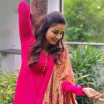Nithya Ram Instagram - Unbothered😅 . . . . . . . 📷: @darsu_sundaram 👗: @chakrabortymukta