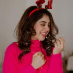 Niti Taylor Instagram - In the world of cute and happy, I’m crafting my Christmas story, one festive smile at a time. 🎄✨ #christmascheer 📸 @rohitgaikwadfilms