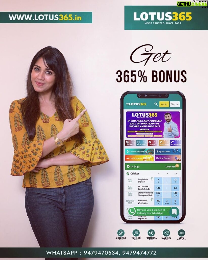Nivetha Pethuraj Instagram - This IPL Gear up with @Lotus365world 🏏, Now don't just watch cricket, Play it! 🤑Join us now by registering on www.lotus365.in 🏆Win and show the World what you’re made of! 🤑Earn Amazing cash prizes by supporting your favourite teams with amazing live prediction 😎 and cashout features only on Lotus365 🤑 Open Your Account instantly, just msg Or Call On Numbers given below- Whatsapp - +9194777 77302 +9193434 29343 +9193432 41313 Call On - +91 8297930000 +91 8297320000 +91 81429 20000 +91 95058 60000 Disclaimer- These games are addictive and for Adults (18+) only. Play Responsibly.