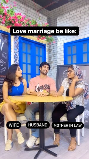 Niyati Joshi Instagram - Phir bhi karni toh love marraiage hi hai😂
-
@officialjoshapp 
Outfit by : 777_zone 
#reelitfeelit #mohfam #nimo #mohakmanghani #funnyvideos #couplememes #romance #couplegoals