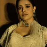 Nushrratt Bharuccha Instagram - Teri Hoyi Main Yaar Ve.. Bhuleya Ae Sansaar Ve… Outfit @awignaofficial Choker @ut_jewellery_by_harveen Earrings and ring @anayah_jewellery Stylist @nidhijeswani Makeup @vardannayak Hair @cheemabaljit2 📸 @miteshsphotography
