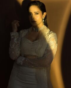 Nushrratt Bharuccha Instagram - Teri Hoyi Main Yaar Ve.. Bhuleya Ae Sansaar Ve… Outfit @awignaofficial Choker @ut_jewellery_by_harveen Earrings and ring @anayah_jewellery Stylist @nidhijeswani Makeup @vardannayak Hair @cheemabaljit2 📸 @miteshsphotography