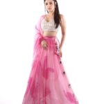 Nushrratt Bharuccha Instagram - 🌸 Lehenga @monikanidhii Earrings @maiiarabymn Ring @anayah_jewellery Stylist @nidhijeswani HMU @aafreenmakeupandhair @cheemabaljit2 Photographer @miteshsphotography