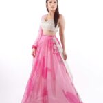 Nushrratt Bharuccha Instagram - 🌸 Lehenga @monikanidhii Earrings @maiiarabymn Ring @anayah_jewellery Stylist @nidhijeswani HMU @aafreenmakeupandhair @cheemabaljit2 Photographer @miteshsphotography