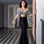 Nushrratt Bharuccha Instagram - Checked all the boxes ☑️ Outfit: @kamaalicouture Jewellery: @goldenwindow Styled by : @samidha.wangnoo Style team : @gaurii77 @mayzaideh_khalid Glam team : @simua_996 @cheemabaljit2 Photographer: @rushstudioz