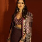 Nushrratt Bharuccha Instagram - Aaj bas yun hi… ☺️ Outfit @svacouture Earrings @ppjewellers_official Silver Kadas @rubans.in Stylist @nidhijeswani Makeup @vardannayak Hair @hairstylist_madhav2.0 Photographer @miteshsphotography