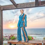 Nushrratt Bharuccha Instagram – Forever chasing Sunsets 🌅

Outfit: @nikitamhaisalkar 
Jewellery: @echoaccessories_ 
Styled by : @samidha.wangnoo 
Style team : @gaurii77 @mayzaideh_khalid 

Glam team : @yaronmess