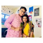 Oindrila Saha Instagram - Happy rakhi🥰 Miss u @dhrubo.s da😢❣️