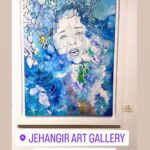 Onima Kashyap Instagram - Title - glimmer of hope @onima_creations Size- 30” x 40” Medium- acrylic on canvas After the big success of our past exhibitions, with immense pride and honour, I personally invite you to our *2022 Art Exhibition - Tarang*, the art _wave_. it will be a pleasure for *Painted Rhythm Art Gallery* to host you, your family and friends at *Jehangir Art Gallery, 04th - 10th October, 11 am to 7 pm.* Description: Partially submerged in a dreamlike stupor of water depicted by the blue orbs and dabs of different colors, she is staggered by the immensity, of an inexhaustible sea of emotions, and is foundering on the surface. Despite these feelings of being overwhelmed, she is still floating at the surface trying to see the world with a glimmer of hope.