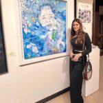 Onima Kashyap Instagram - Title - glimmer of hope @onima_creations Size- 30” x 40” Medium- acrylic on canvas After the big success of our past exhibitions, with immense pride and honour, I personally invite you to our *2022 Art Exhibition - Tarang*, the art _wave_. it will be a pleasure for *Painted Rhythm Art Gallery* to host you, your family and friends at *Jehangir Art Gallery, 04th - 10th October, 11 am to 7 pm.* Description: Partially submerged in a dreamlike stupor of water depicted by the blue orbs and dabs of different colors, she is staggered by the immensity, of an inexhaustible sea of emotions, and is foundering on the surface. Despite these feelings of being overwhelmed, she is still floating at the surface trying to see the world with a glimmer of hope.