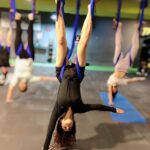 Onima Kashyap Instagram – Sometimes you have to just let go 🤗. #levitating #aerialyoga @thefundamentalsofsports_mumbai  #yogapractice #yoga #yogagirl #yogainspiration #workout