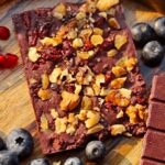 Onima Kashyap Instagram - Making chocolate is a way of life 😋 Homemade organic dark chocolate #sugarfree #madewithlove ❤ @onima_creations *coconibs *coconut oil *orange zest *jaggery *cranberries *walnuts *almond *raisins *n love #organicchocolates #darkchocolate #homemadechocolates #homemadefood #organicfood #homemadecooking #recipes #deserts #sweets #veganrecipes #veganfood
