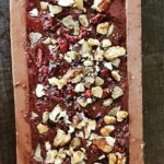 Onima Kashyap Instagram - Making chocolate is a way of life 😋 Homemade organic dark chocolate #sugarfree #madewithlove ❤ @onima_creations *coconibs *coconut oil *orange zest *jaggery *cranberries *walnuts *almond *raisins *n love #organicchocolates #darkchocolate #homemadechocolates #homemadefood #organicfood #homemadecooking #recipes #deserts #sweets #veganrecipes #veganfood