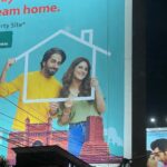 Onima Kashyap Instagram - Last night I was on my way and saw this and I was like ‘oh that’s me’ 😅 Magic brick says getway to your dream home .. for me magic bricks made my dream come true by working with India’s one of the finest actor … @ayushmannk @magicbricks_official #insta #mood #print #hoarding #ads #love #click Bandra West
