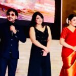 Pakhi Hegde Instagram - It was beautiful moments in UPPA awards night in lucknow @pakkhihehde #bestfriendsforever . #BrijeshPathak #DeputyCM #nitinmishra #wamiqkhan #sanjaysingh #pakkhihegde #singhakshara #monalisha #anuragbatra #awanishsingh #alizafar