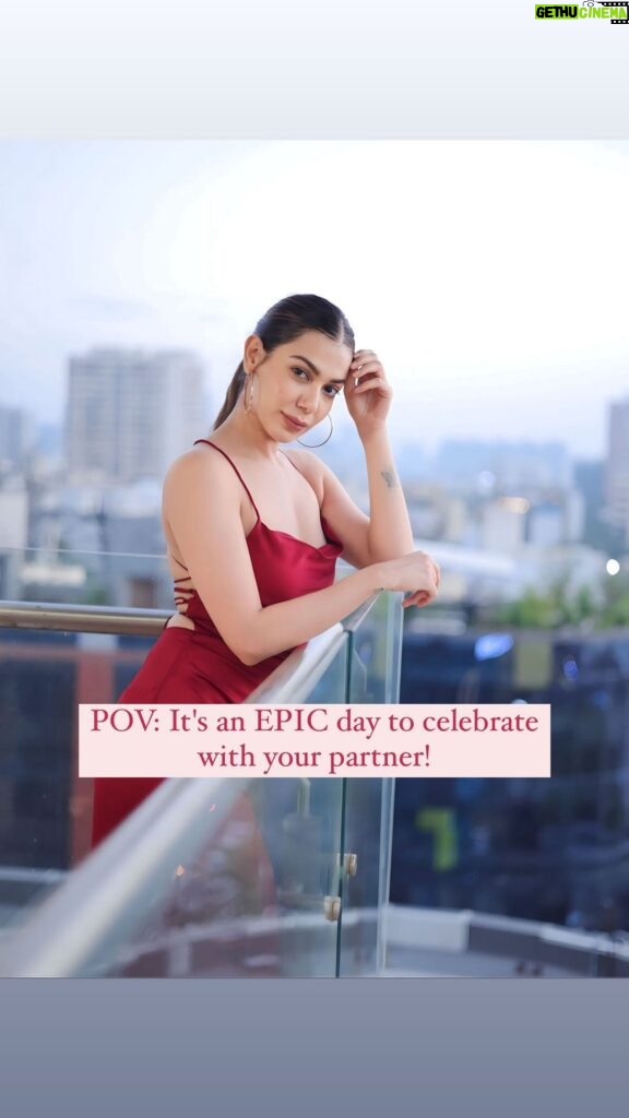 Palak Purswani Instagram - It has been a year to an EPIC Journey!! Right from meeting each other for the first time to being each other’s favorite! Well, one advice, I have often heard that passion dies over time well let me tell you if you have an EPIC chemistry, it does not! So, share your Epic Connection story with @epiccondoms and who knows you might win GIFT CARDS worth Rs10,000 Excited Right? Here are the steps to Participate: 1-Post your Epic Connection story or image in your stories 2-Tag your partner 3-Make sure to follow and tag @EpicCondoms 4-Mention our hashtag #MakeEpicConnections. Visit the link in bio for T&Cs. #EpicCondoms #MakeltEpic #MakeEpicConnections #Ad