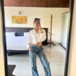 Palak Purswani Instagram - you’re cute jeans 🤍 Outfit @uptownie101