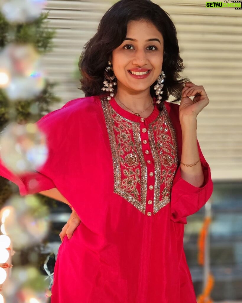 Paridhi Sharma Instagram - Festive mode on 🌸 #festivaldress #pink #Indian #dress #vibrant #spunky #feminine Styledby - @stylebyriyajn Outfit - @pairaahanofficial
