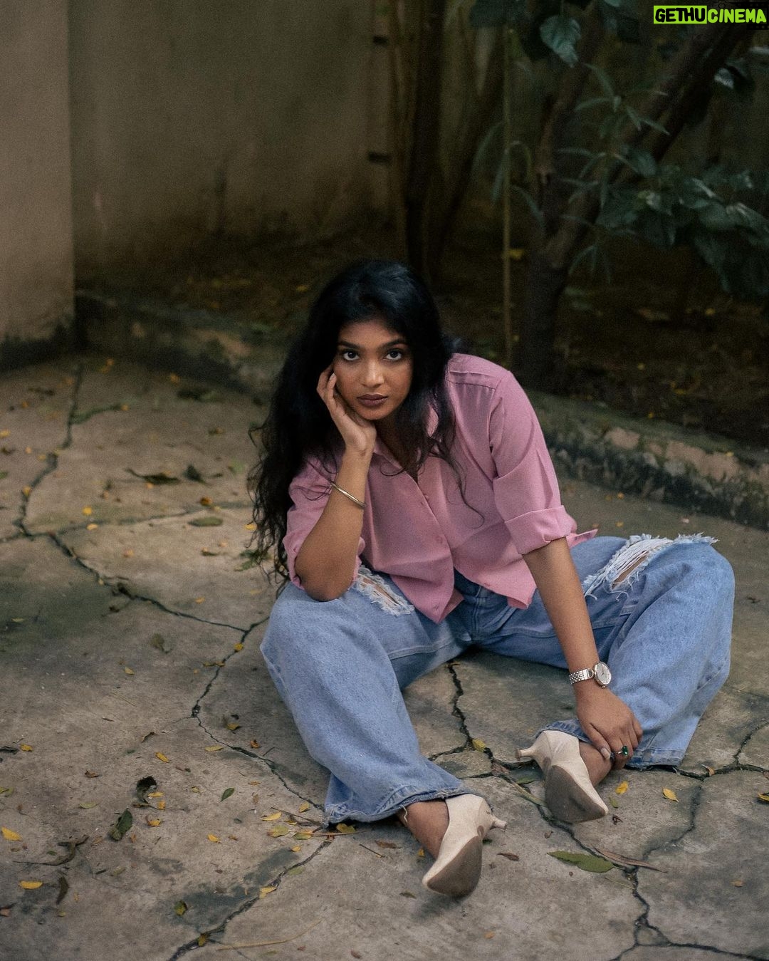 Parvathy Saran Instagram - progress 🍃 . . shot by @you_and_i_studios MUA @tarangini_mua Stylist @meghal_chauhan