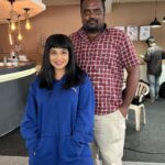 Parvathy Saran Instagram - Rate this look 1 - 10 😅 When we tried to recreate Hinata 💙 from #naruto anime series for #VeraMaariOffice @ahatamil Thank You @chidambarammanivannan for this sequence, cheers to Kavitha Akkka & Arun Anna for creating this look. Chennai, India