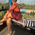 Parvathy Saran Instagram - Happy Singapore National Day 🇸🇬 Walked sooo much in this city, sun was bit harsh & couldn’t manage without an umbrella or sunscreen, sign boards were very less which was confusing to find places.. On the other side, I loved their sudden rain, advanced infrastructure, loved the no honking while driving, got really excited about all the branded products shopping, spotted so many Ferrari, Rolls-Royce and Lamborghini on their clean broad roads, happy with their minimal traffic. Got really motivated by their hardworking senior citizens and also observed discipline & silence in public places..Singapore earned High respects ✌️ What was your experience in SG 🇸🇬 !? let me know in the comments. Thank You @gtholidays.in for everything #VibeWithPaaru #VJParvathy #VJPaaru #travel #solotravel #singapore #singaporelife