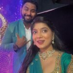 Parvathy Saran Instagram - And that was an amazing day to remember ☺️❤️🧿 @dhruv.vikram #GalattaNakshatraAwards & #GalattaWonderWomenAwards 2023 Jawaharlal Nehru Stadium