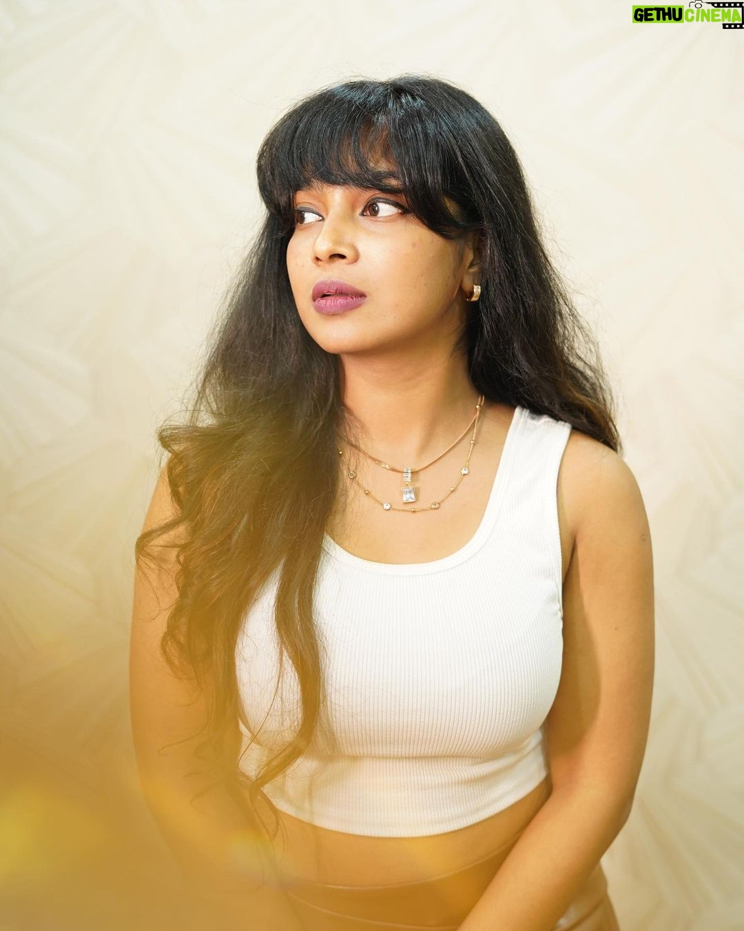 Parvathy Saran Instagram - change is inevitable 🌙 Photos @naveenraj_magician / @h_graph_fotoz Makeover @changeoverfamilysalon