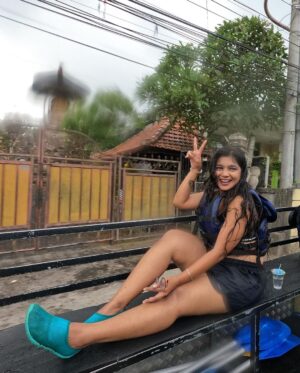 Parvathy Saran Instagram - best wild diwali ever 🧿 Bali Rafting in Ayung River 🍃 finally celebrated this day with no crackers but with full of nature…far far away from my homeland !!! Feels so good & alive.

Thank You @gtholidays.in for an unforgettable Trip to the Beautiful Bali ❤️