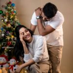 Pavani Reddy Instagram - Merry Christmas 🎅 🎄 #us #christmas #pavmir Mua: @padmavaratharaj_makeup_artist Photography: @knotphotography.in Styled by; @shravyareddyofficial