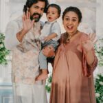 Pearle Maaney Instagram – Kai’s Baptism 🩵 
.
.
Click @magicmotionmedia 
Wearing @t.and.msignature 
Jewellery @m.o.dsignature 
MUA @aishwaryakarayilofficial