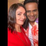 Pooja Bhatt Instagram – Heart to heart with @sid_kannan in more ways than one! #happyjanmashtami all! 🙏
#biggbossott2 #hearttoheart #interviewtime #siddharthkannan #gyangirl 
#😎