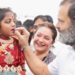 Pooja Bhatt Instagram - One year ago on this date,I joined the #bharatjodoyatra in Telangana walking besides @rahulgandhi for 10 kms. A short distance physically but long enough to give me a better understanding of the man himself & most importantly the feeling that resonated on the ground,out on the streets, in the hearts of people. I was the first from Bollywood to join and did so to reinstate my faith in the diversity of our great nation. The India that refuses to be reduced to one language,one colour,one ‘sur’. All of us are better than one of us and I will join hands and walk with anyone and everyone who dares to propagate love in times of hate and talks about unification in the real sense of the word. Beyond that I have no interest in politics nor the power game. We are artists and that means shunning power. What it also means is standing up for what one believes in,especially when it is not convenient nor popular and ‘walking one’s talk’. Grateful to have been part of this milestone in History. For the experience,the understanding,the generosity,the humility 🙏 Long live Bharat! Long live India. We are blessed to be born to this rich,diverse land. 🙏🇮🇳 #loveconquersall #daretolove #intimesofhate #bharatjodoyatra